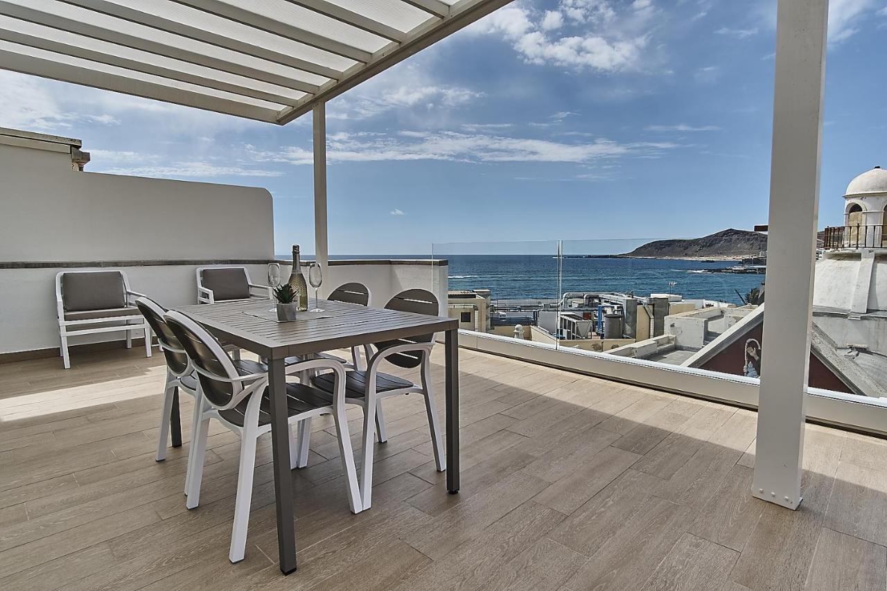 Malibu Canteras Atico 23 Vista Mar - Seaview Penthouse (Adults Only) Las Palmas de Gran Canaria Exterior foto