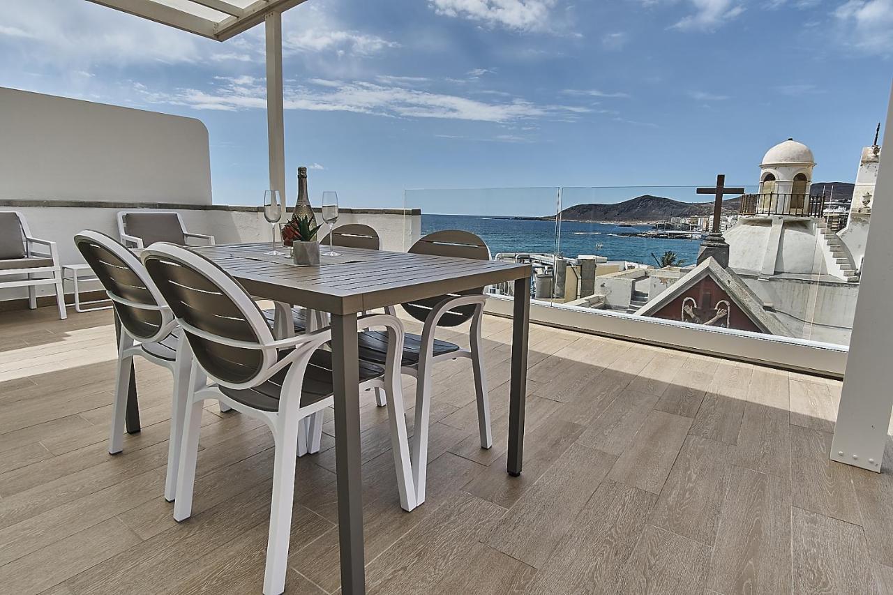Malibu Canteras Atico 23 Vista Mar - Seaview Penthouse (Adults Only) Las Palmas de Gran Canaria Exterior foto