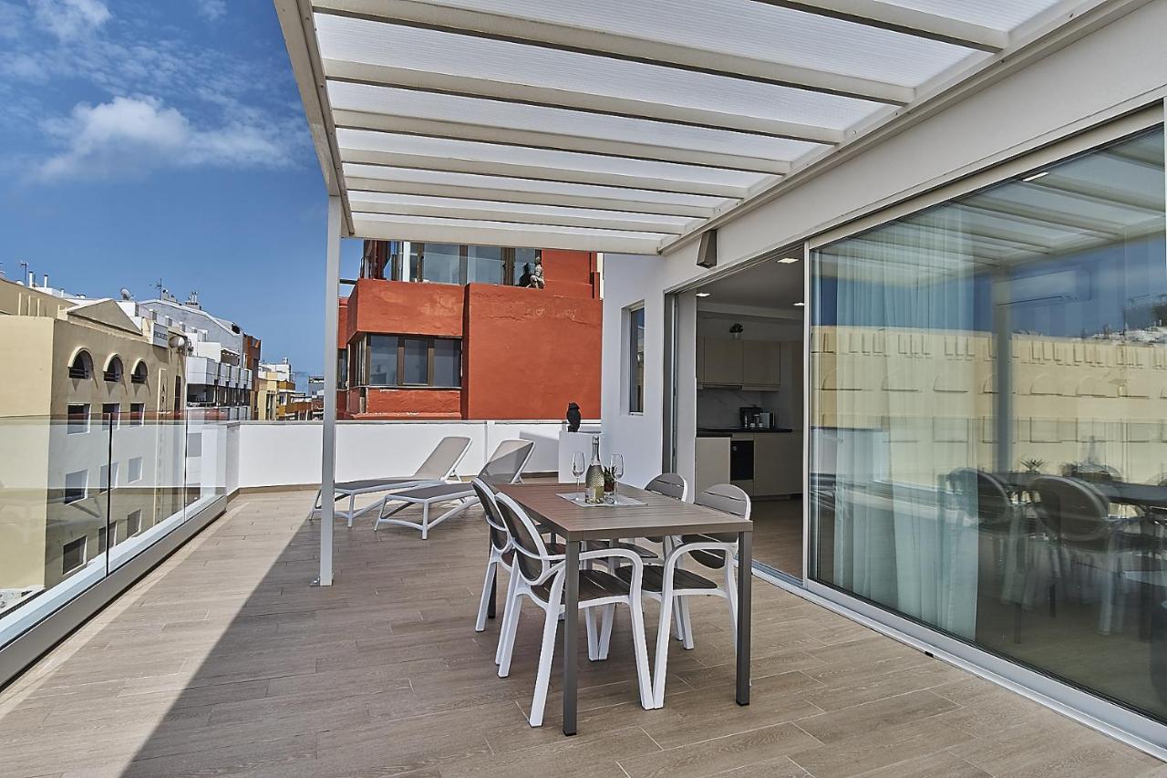 Malibu Canteras Atico 23 Vista Mar - Seaview Penthouse (Adults Only) Las Palmas de Gran Canaria Exterior foto