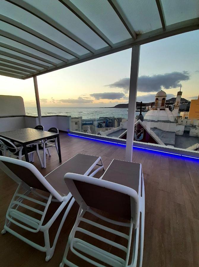 Malibu Canteras Atico 23 Vista Mar - Seaview Penthouse (Adults Only) Las Palmas de Gran Canaria Exterior foto